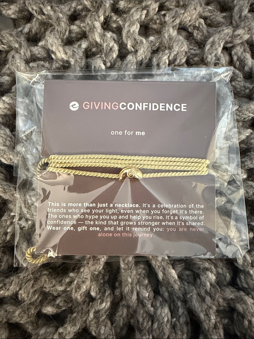 Giving Confidence Gold Multi-Strand Rope Necklaces - Picture 5 of 6